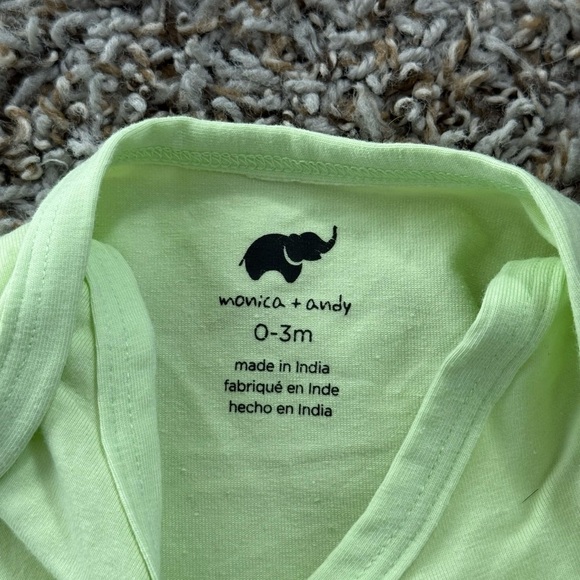 Monica & Andy Bat Halloween Onesie | 0-3M 🔥CLEAR THE CLOSET - Picture 4 of 5